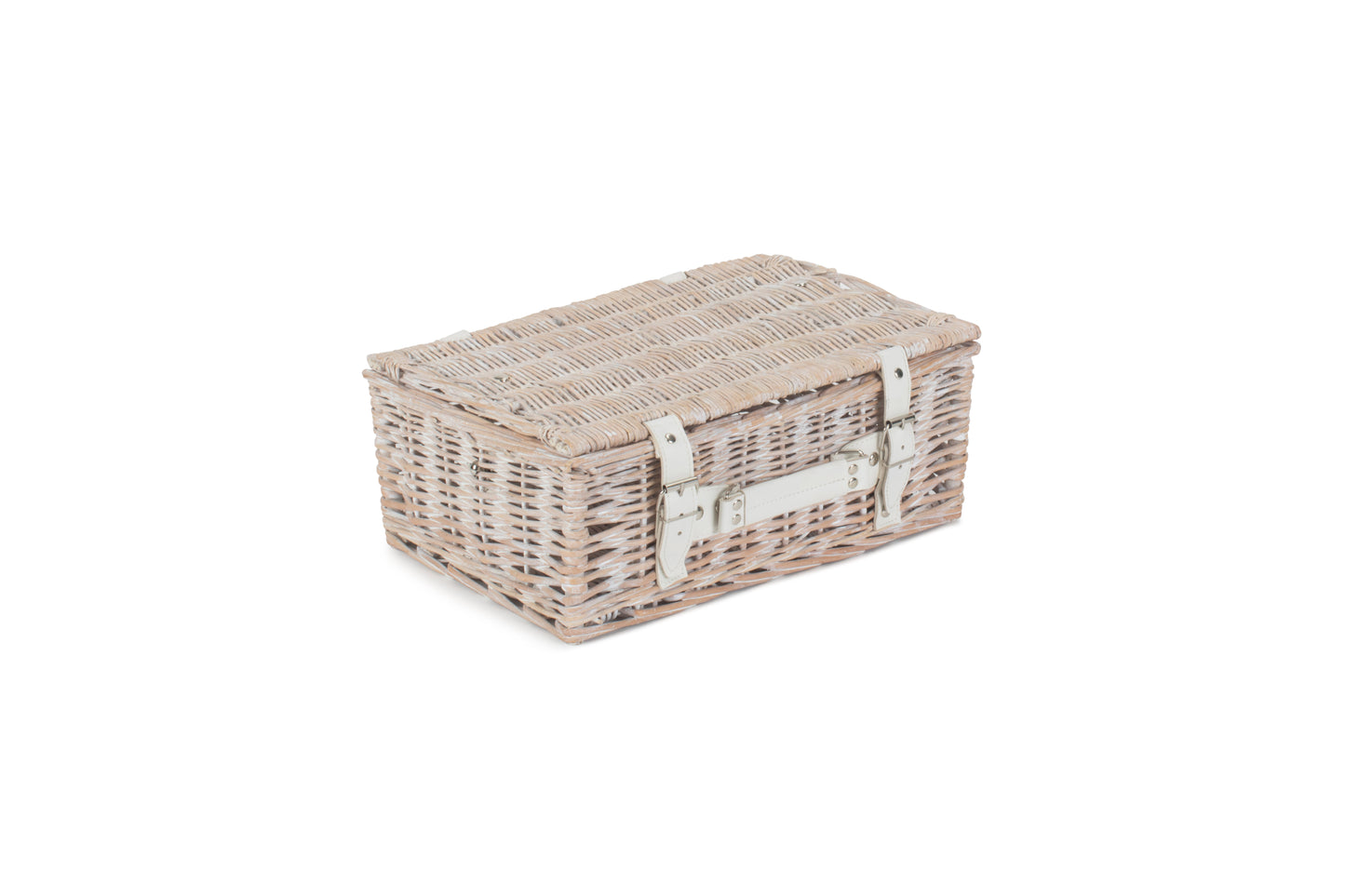 14" WHITE HAMPER