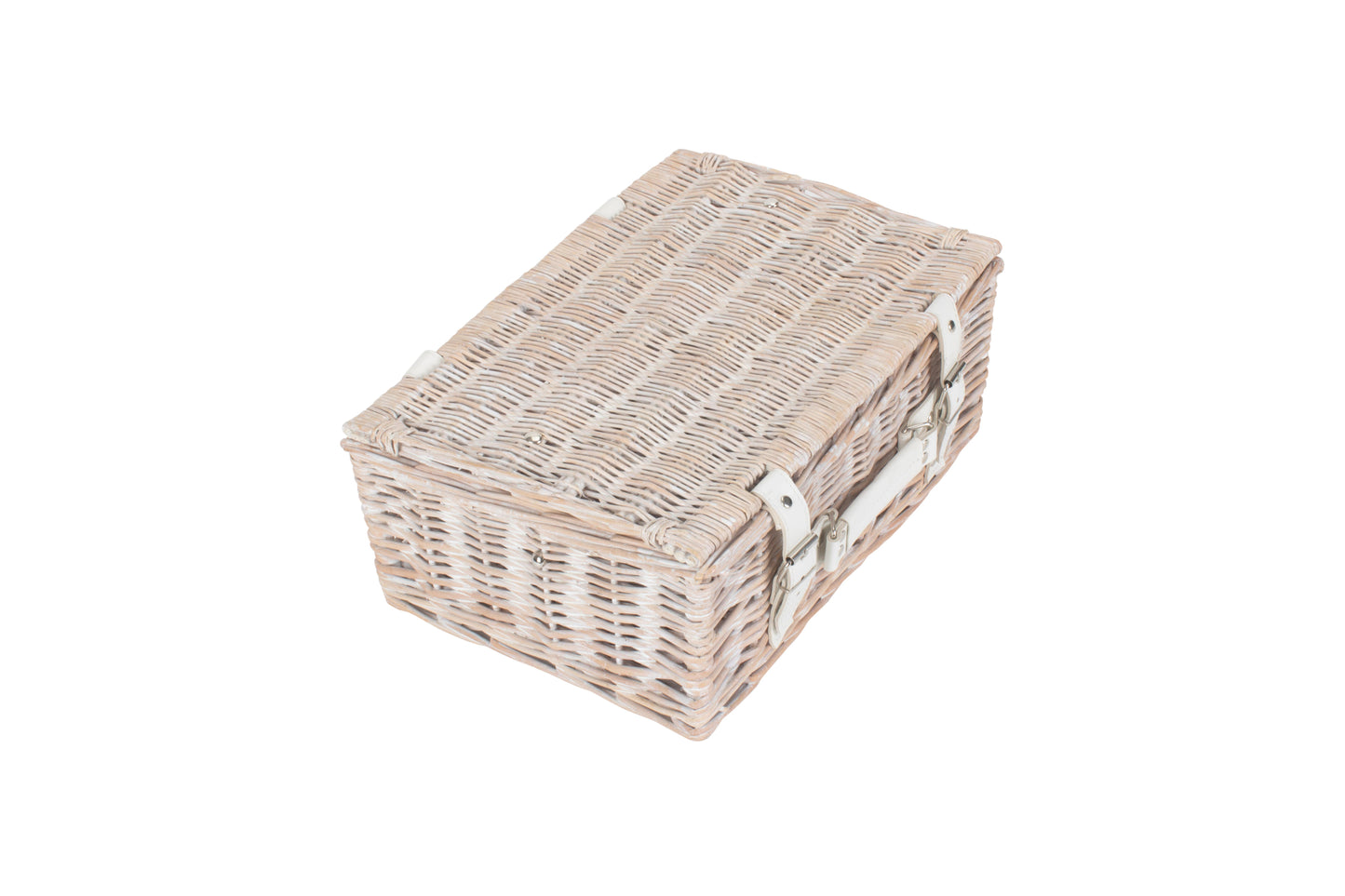 14" WHITE HAMPER