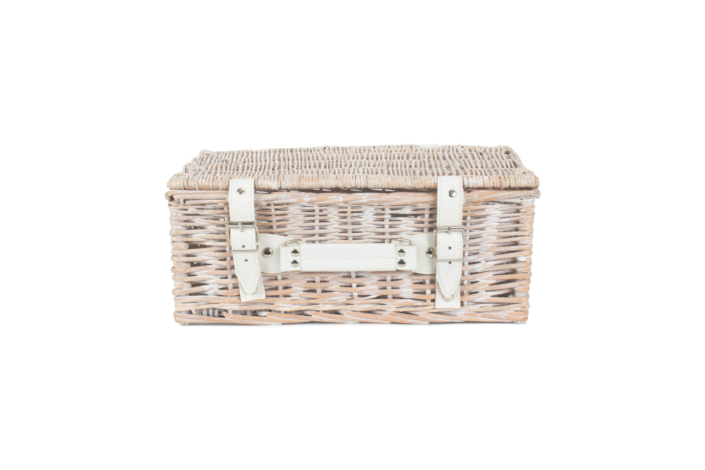 14" WHITE HAMPER