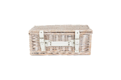 14" WHITE HAMPER