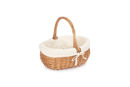 SMALL DELUXE SHOPPER with WHITE LINING
