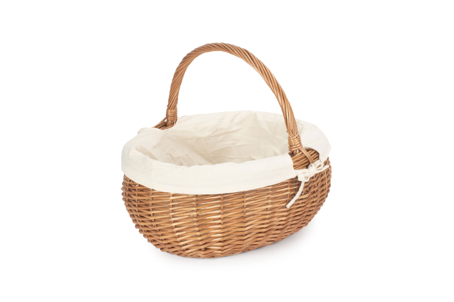 LARGE DELUXE SHOPPER with WHITE LINING