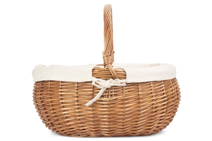 LARGE DELUXE SHOPPER with WHITE LINING