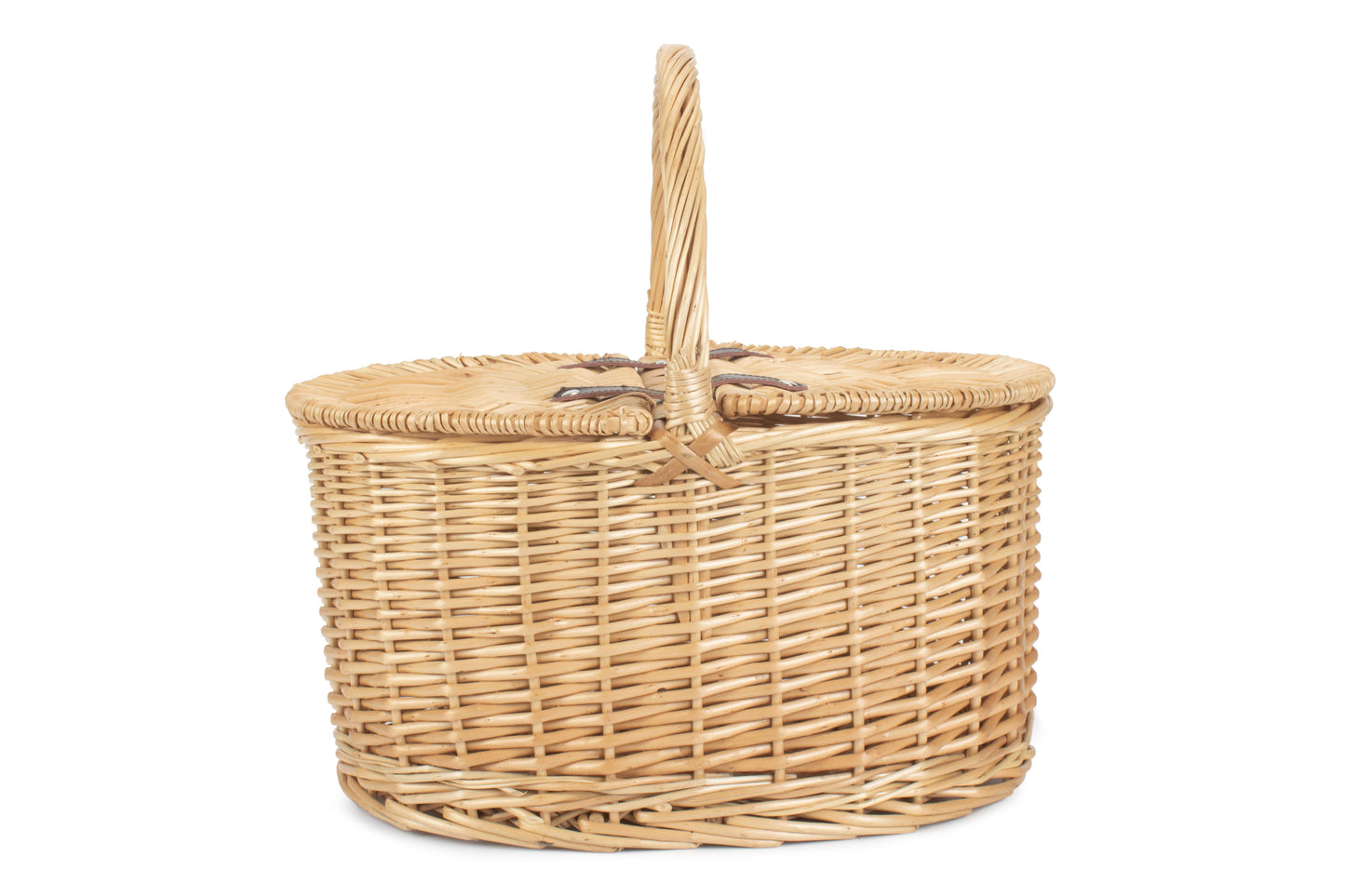 BUFF OVAL PICNIC BASKET