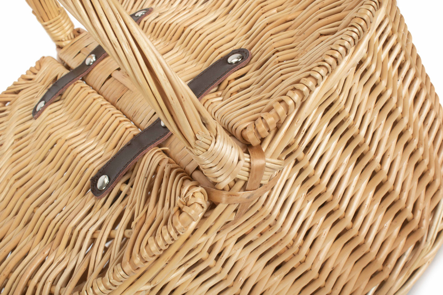 BUFF OVAL PICNIC BASKET