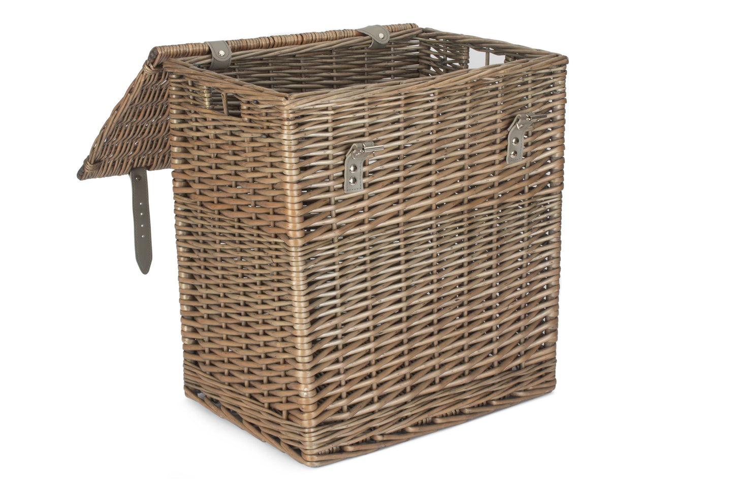 SIZE 1 - ANTIQUE WASH VINTNER STORAGE HAMPER