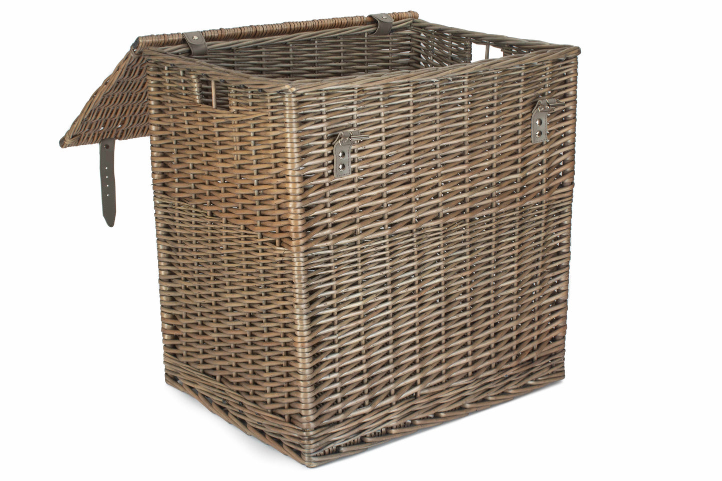 SIZE 2 - ANTIQUE WASH VINTNER STORAGE HAMPER