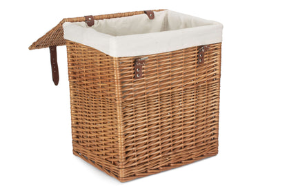 SIZE 1 - BOUTIQUE DOUBLE STEAMED WASH STORAGE LAUNDRY HAMPER with LINING