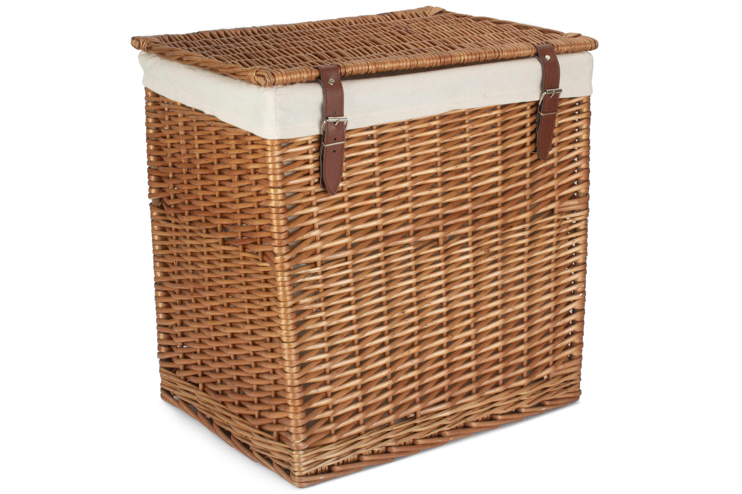 SIZE 2 - BOUTIQUE DOUBLE STEAMED WASH STORAGE LAUNDRY HAMPER with LINING