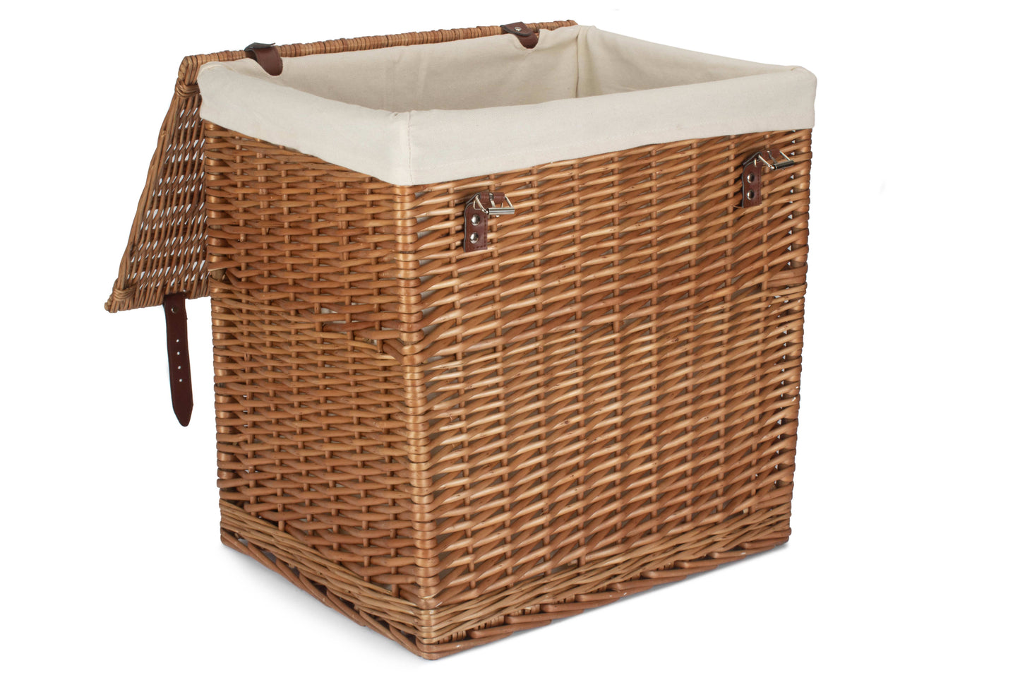SIZE 2 - BOUTIQUE DOUBLE STEAMED WASH STORAGE LAUNDRY HAMPER with LINING