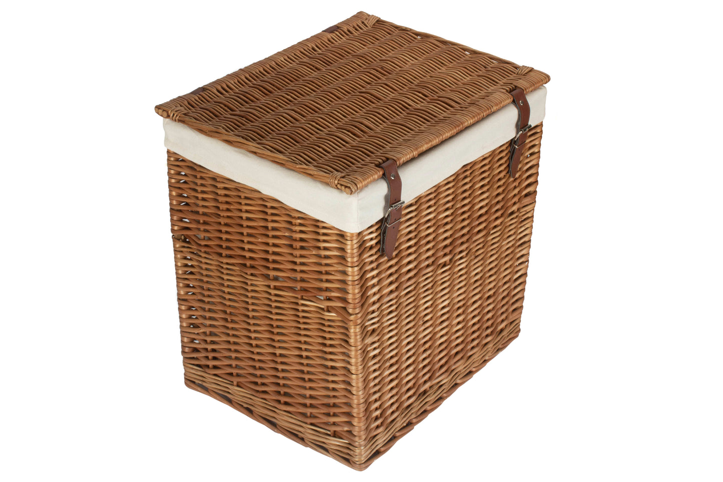SIZE 2 - BOUTIQUE DOUBLE STEAMED WASH STORAGE LAUNDRY HAMPER with LINING