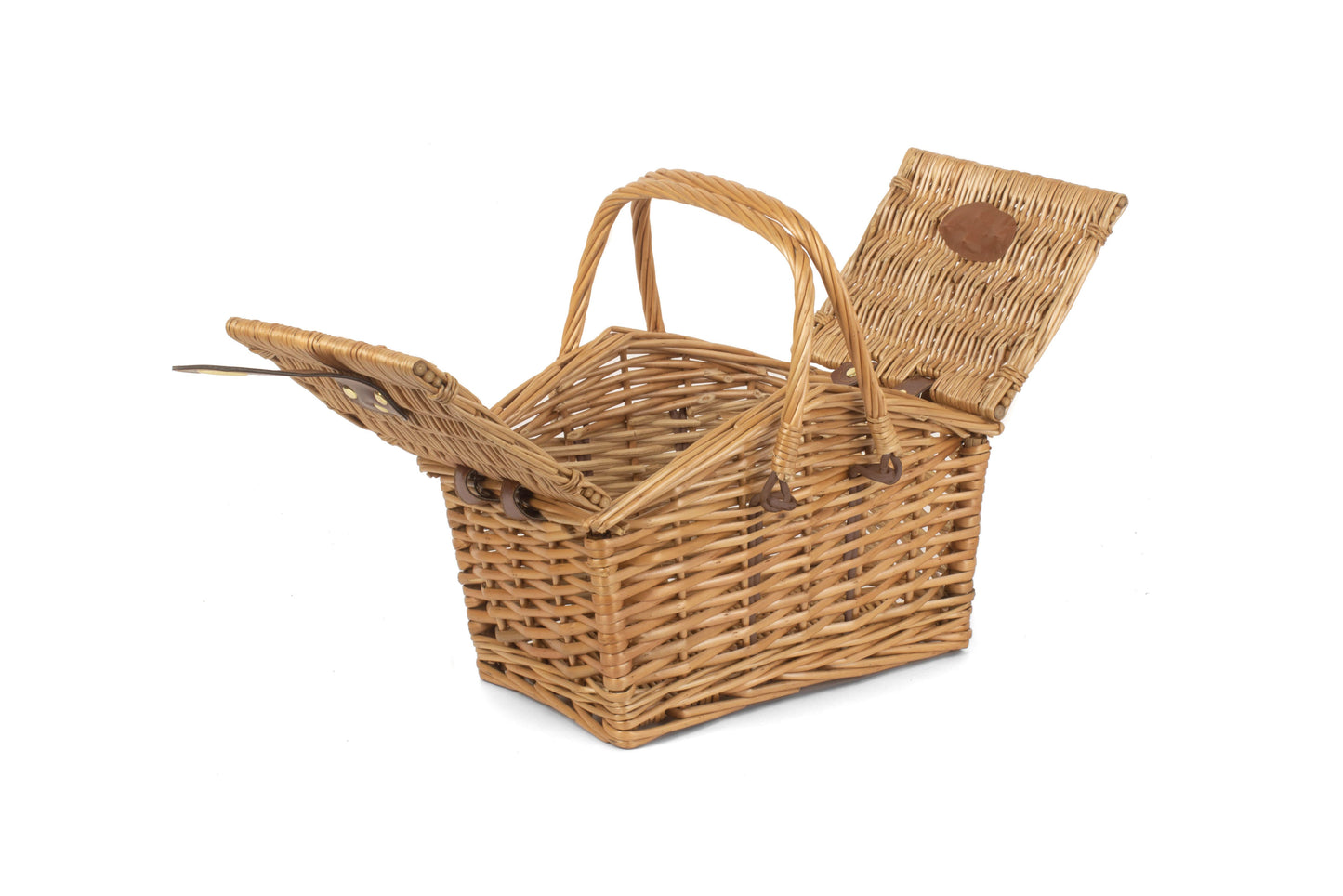 LIGHT STEAMED SWING HANDLE HAMPER