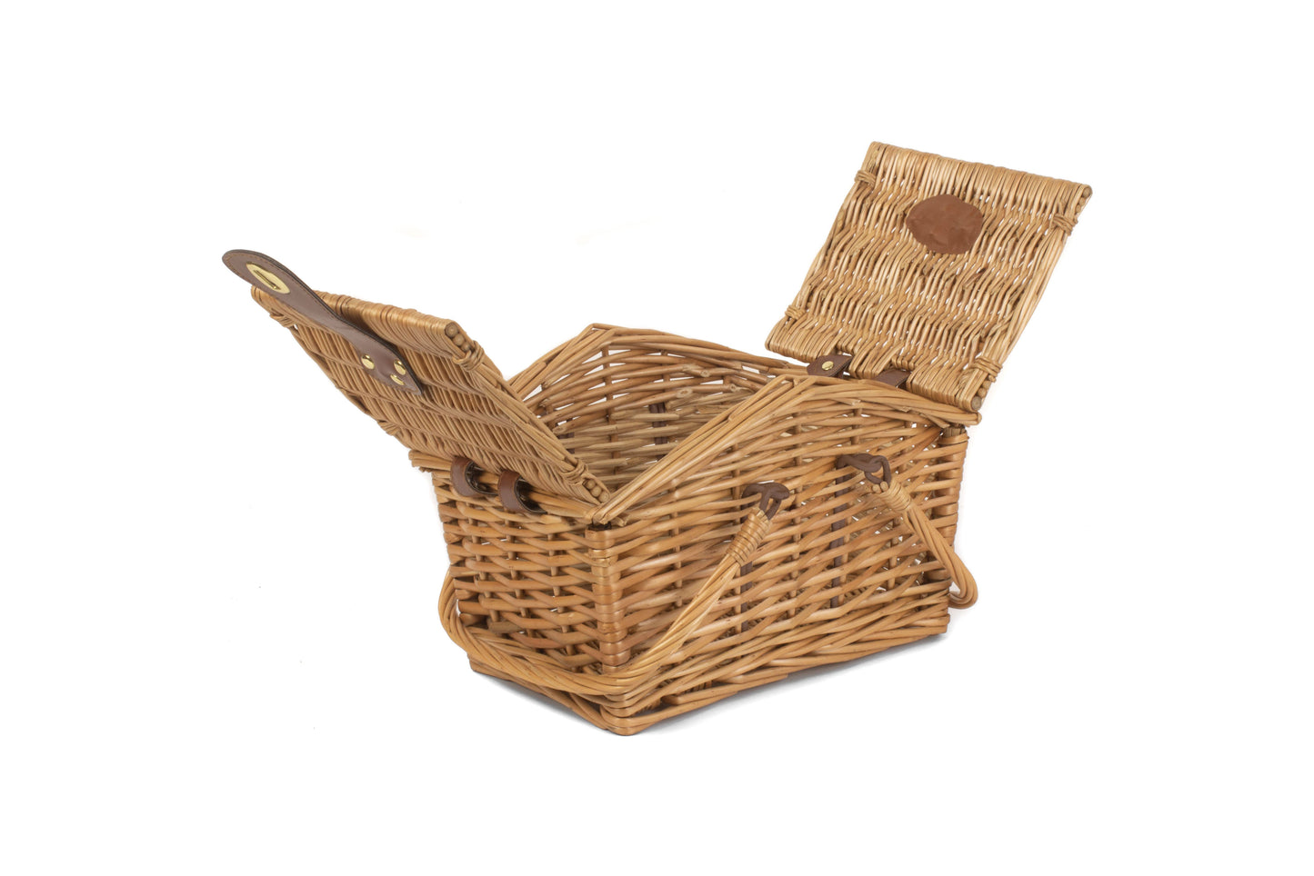 LIGHT STEAMED SWING HANDLE HAMPER