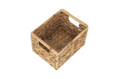 NORDIC WATER HYACINTH STORAGE BASKET SIZE 1
