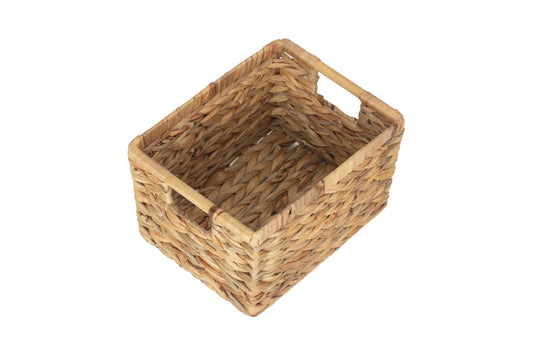 NORDIC WATER HYACINTH STORAGE BASKET SIZE 2