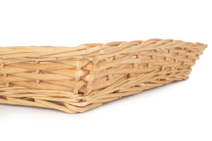 RECTANGULAR FLAT SPLIT WILLOW TRAY