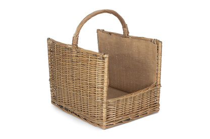 ANTIQUE WASH OPEN END BASKET