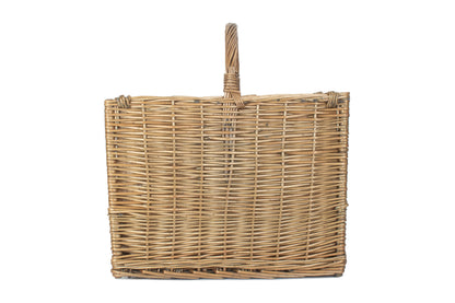 ANTIQUE WASH OPEN END BASKET