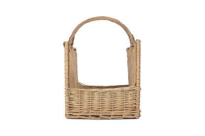 ANTIQUE WASH OPEN END BASKET