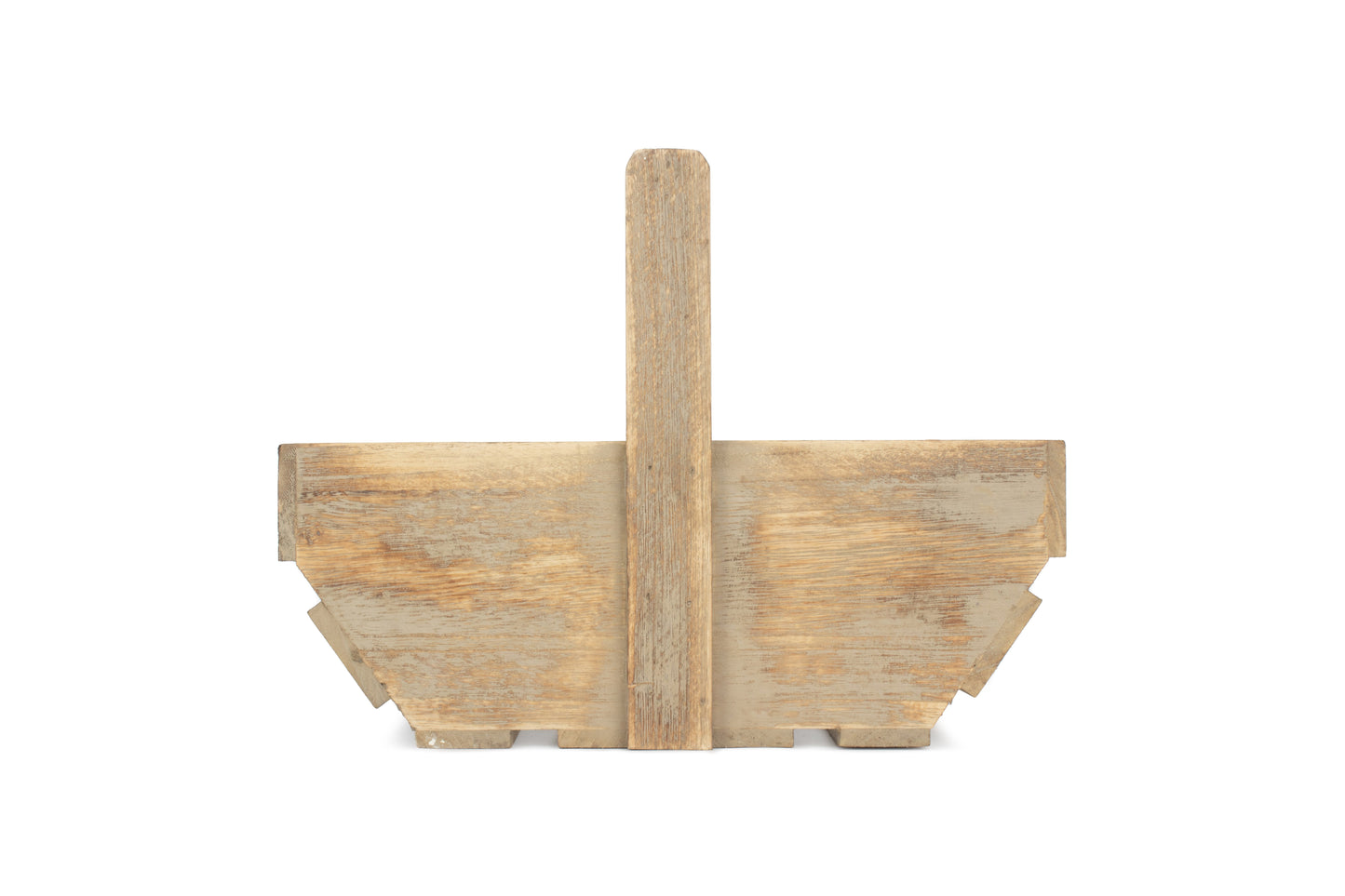 MEDIUM OAK EFFECT WOODEN TRUG