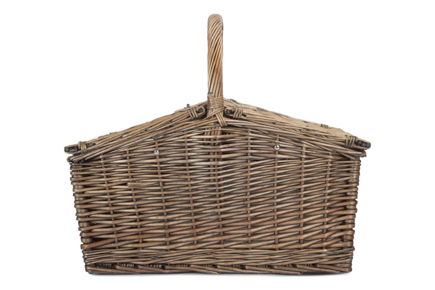 DOUBLE LIDDED 4 PERSON PICNIC HAMPER