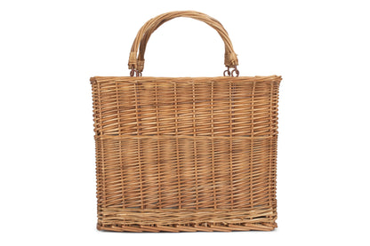 GREEN TWEED COOLER BASKET