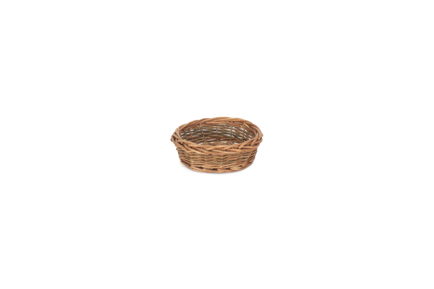 SMALL UNPEELED WILLOW ROUND TRAY