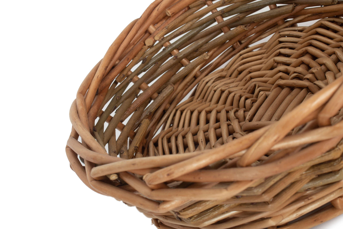 SMALL UNPEELED WILLOW ROUND TRAY