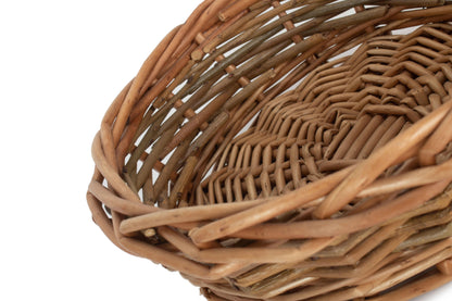 SMALL UNPEELED WILLOW ROUND TRAY