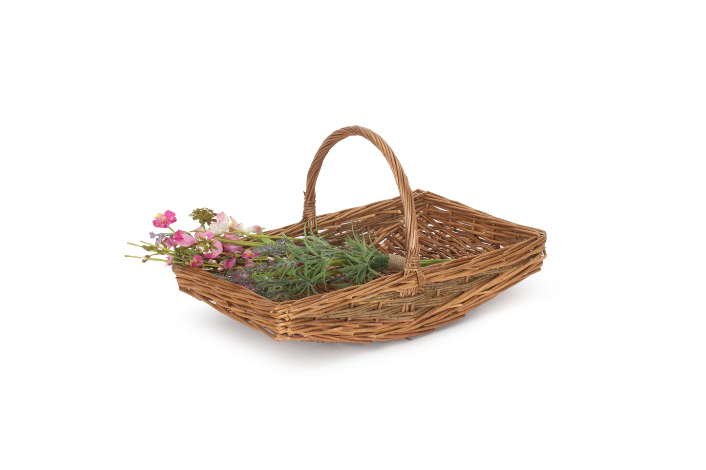 SMALL UNPEELED WILLOW GARDEN TRUG