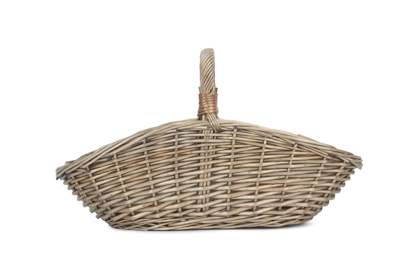 SMALL ANTIQUE WASH HARVESTING BASKET