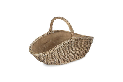 LARGE ANTIQUE WASH HARVESTING BASKET