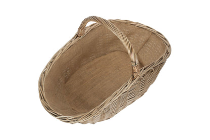 LARGE ANTIQUE WASH HARVESTING BASKET