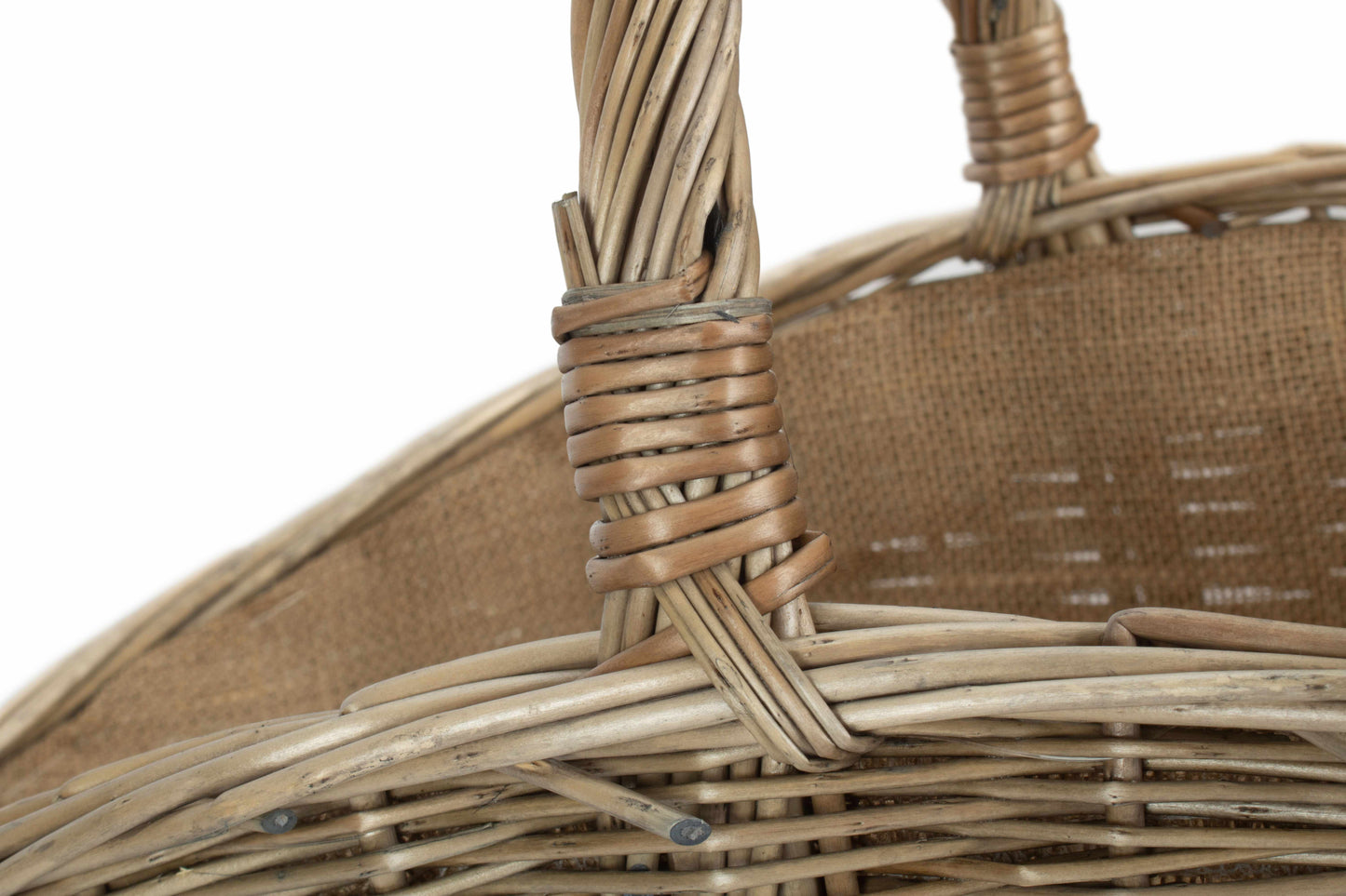 LARGE ANTIQUE WASH HARVESTING BASKET
