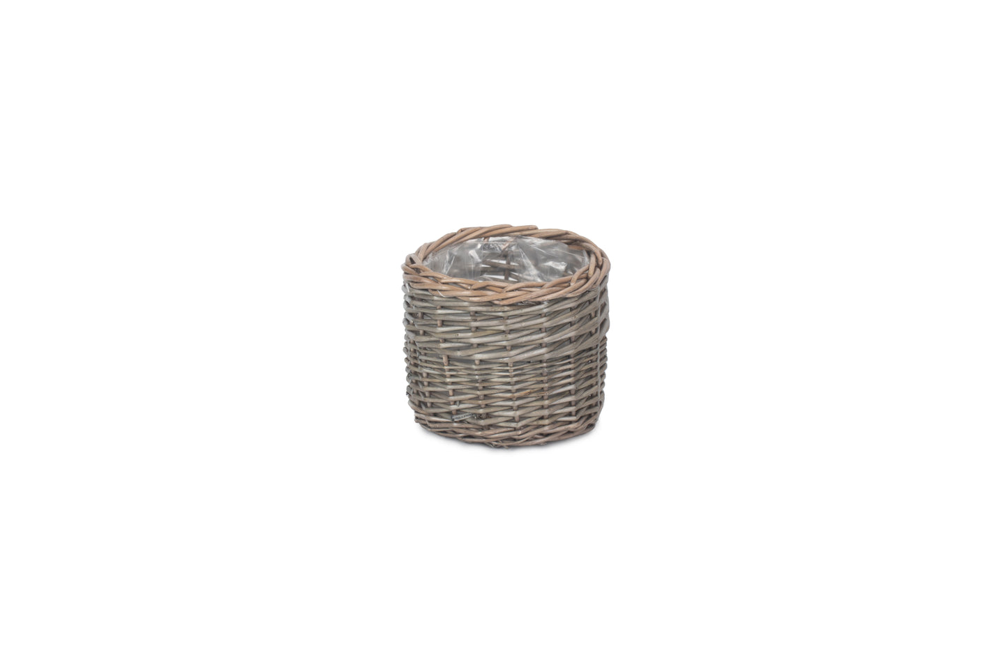 SMALL ROUND ANTIQUE WASH PLANTER