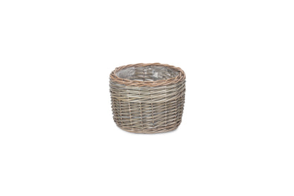 MEDIUM ROUND ANTIQUE WASH PLANTER