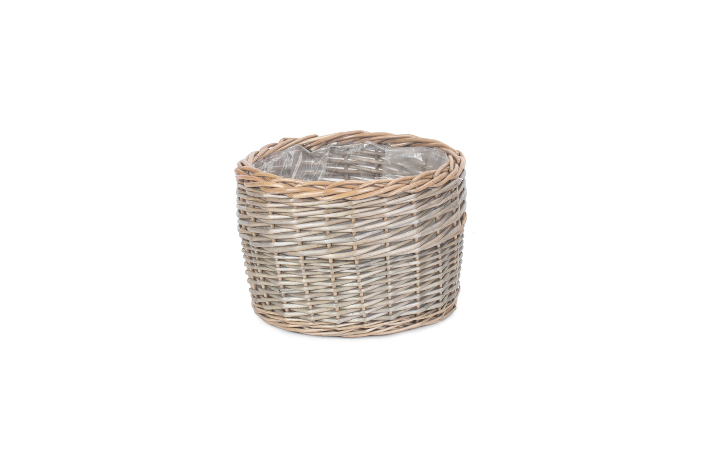 LARGE ROUND ANTIQUE WASH PLANTER