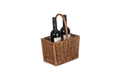 DOUBLE STEAMED 2 BOTTLE WINE CARRIER