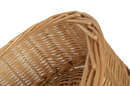 LARGE ROUND STRAIGHT-SIDED TRAY